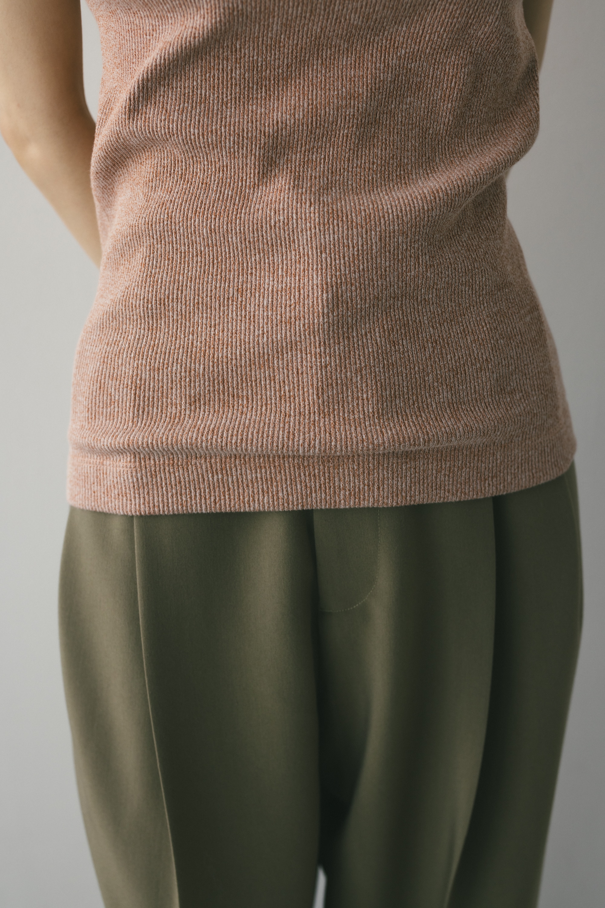 カップ付きスクエアキャミソール ORG S