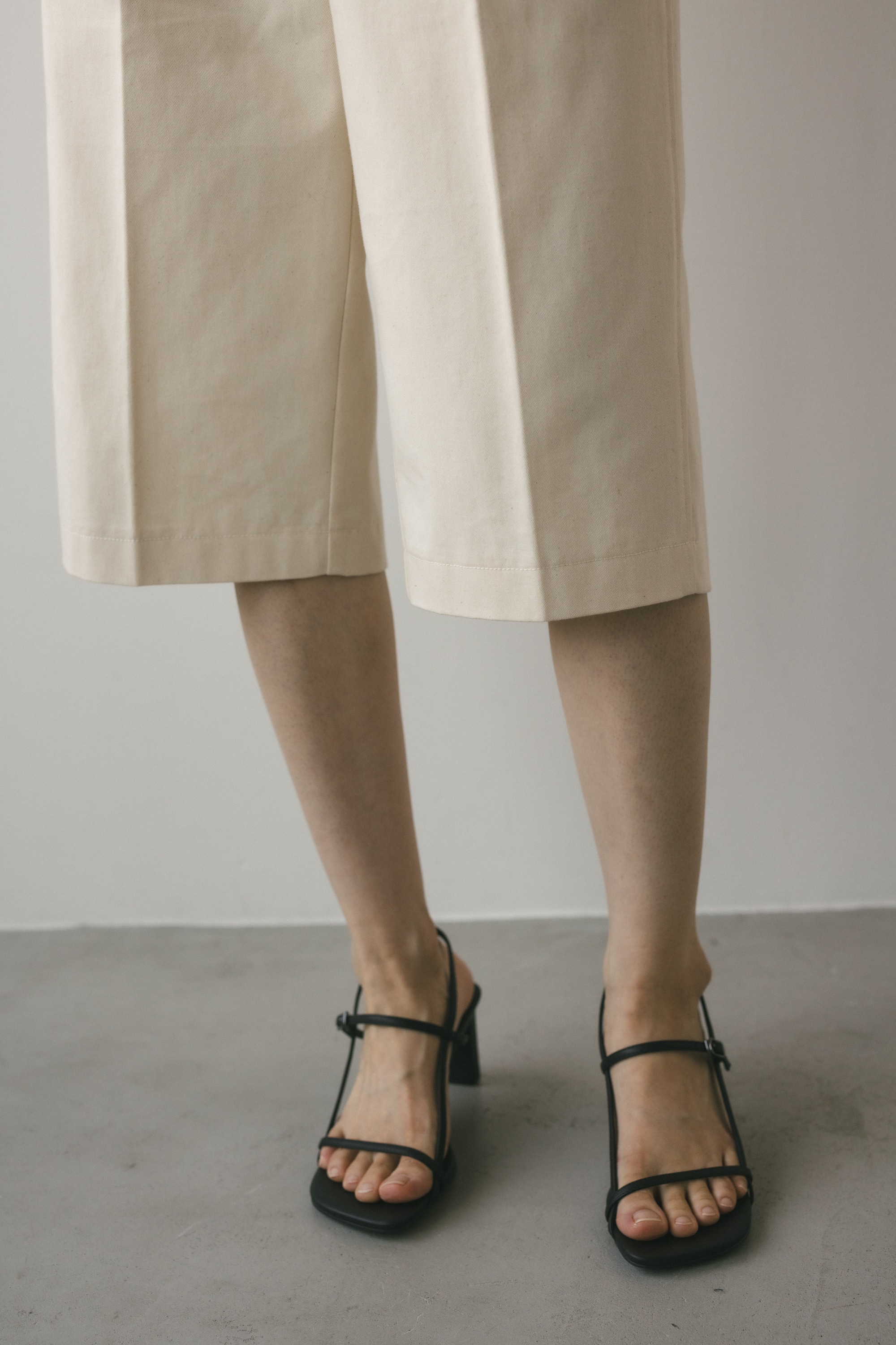 タックハーフパンツ IVOY M