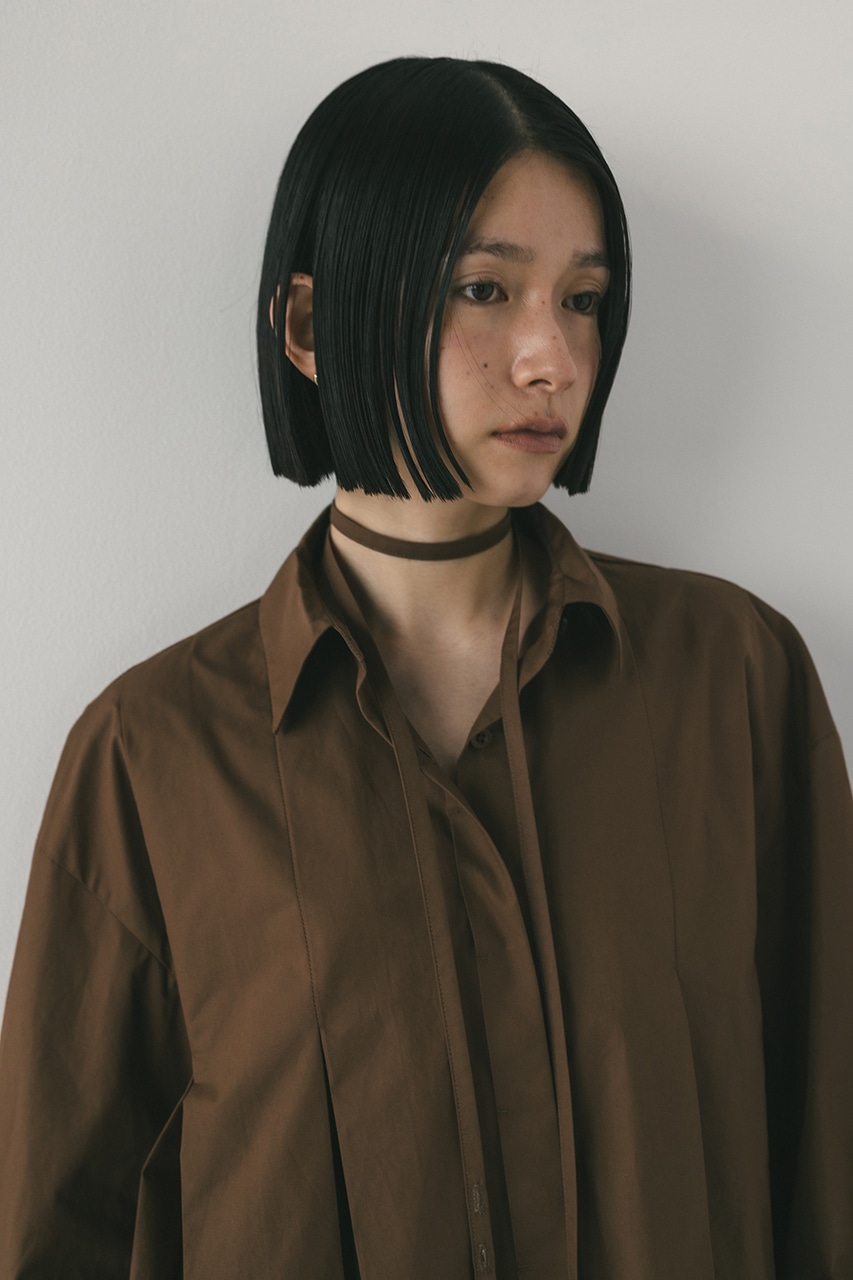 ボックスタックシャツ BRN FREE