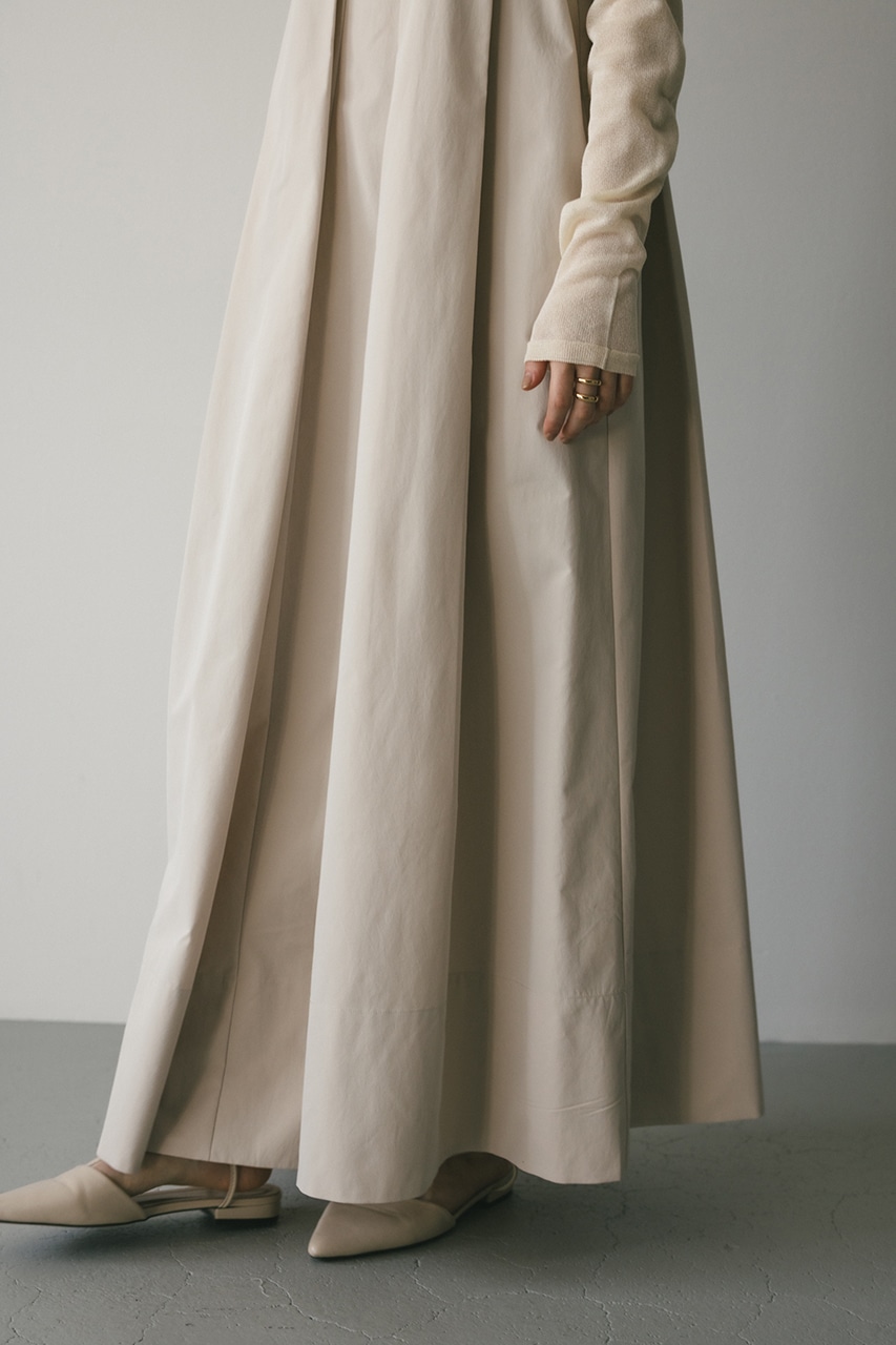 サイドパネルフレアワンピース IVOY M