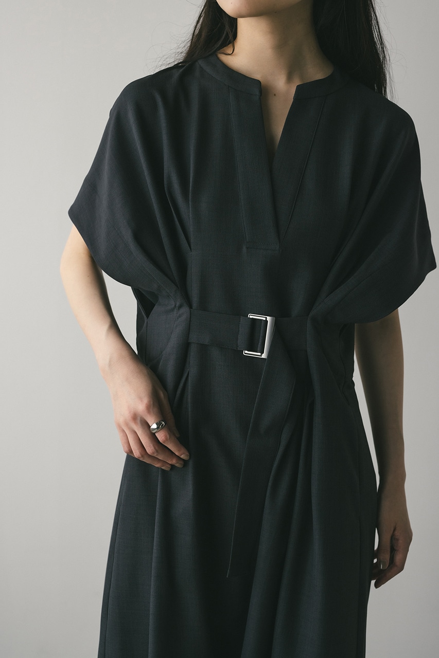バックルベルトワンピース C.GRY S