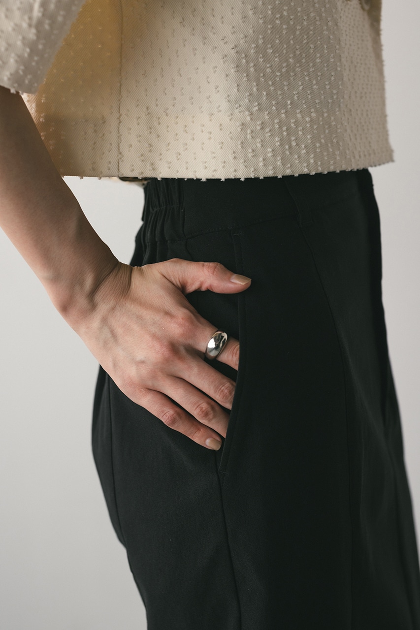 ハイストレッチタイトスカート BLK M