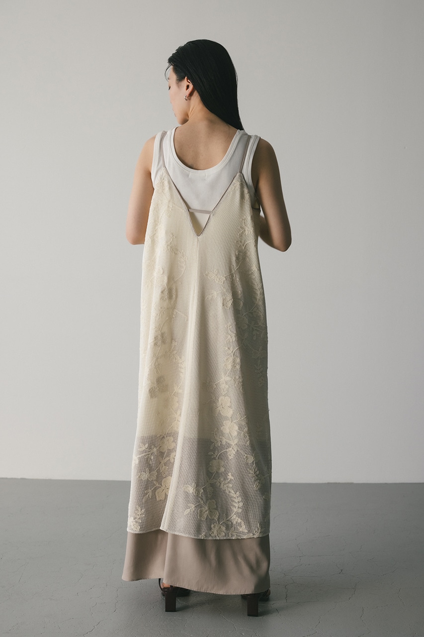 ラティスレースキャミワンピース IVOY S