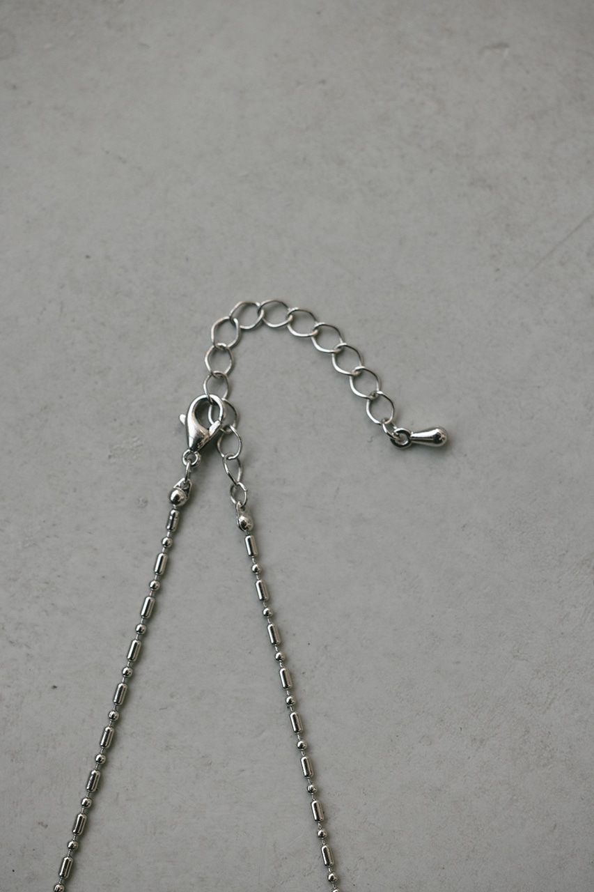 ミニマルランダムチェーンネックレス SLV FREE