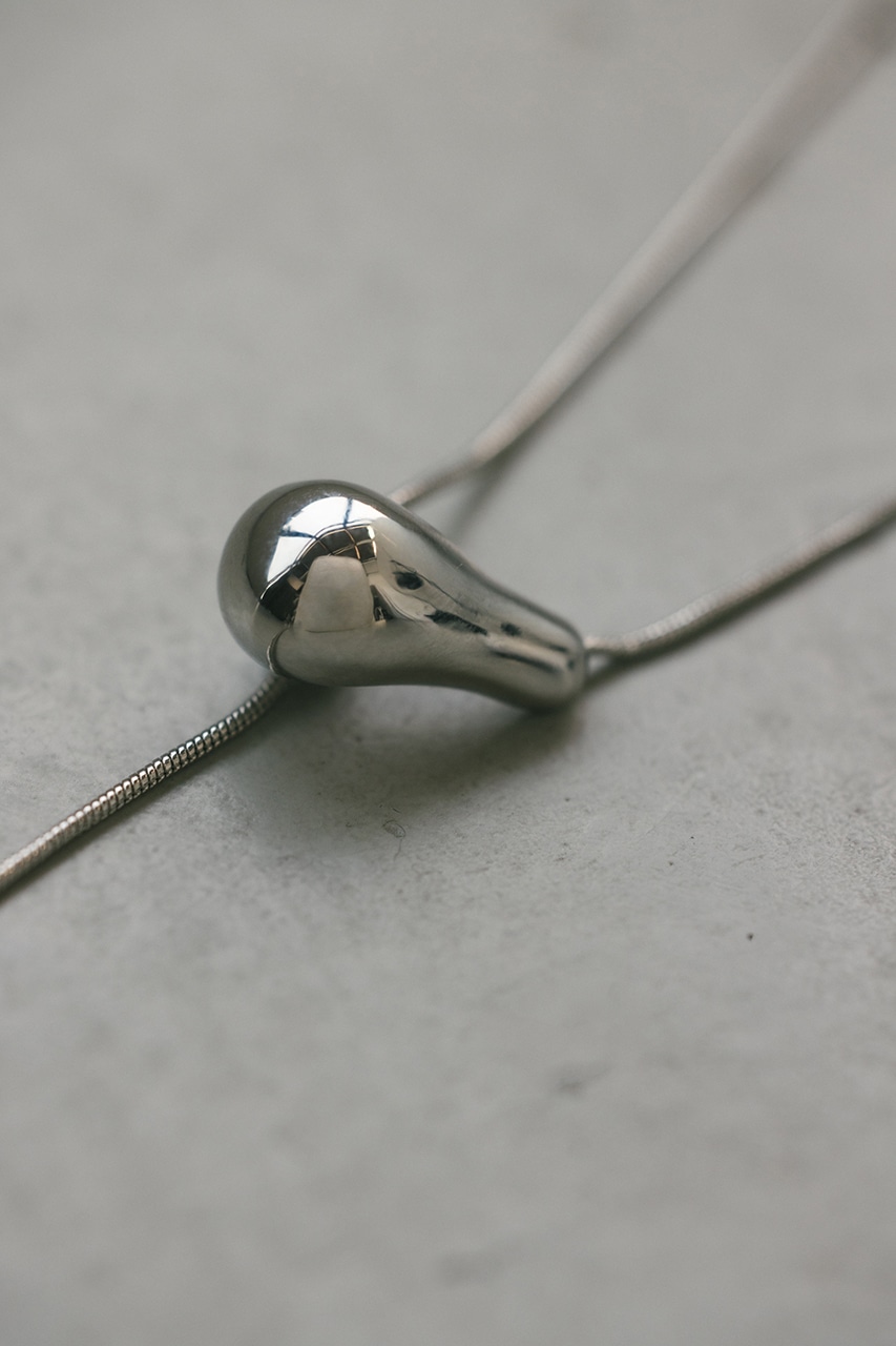 スネイクチェーンスライドネックレス SLV FREE