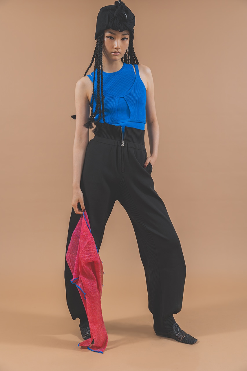 ACCORDION_LAYERED TANK & CAMI BLU FREE