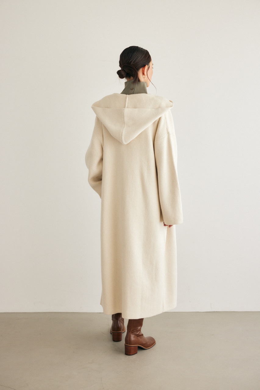 【MOUSSY】M_LONG KNIT GOWN