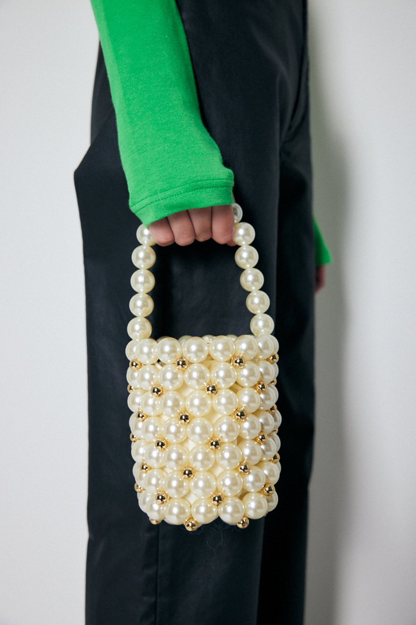 MOUSSY | BIG F／PEARL バッグ (すべて ) |SHEL 