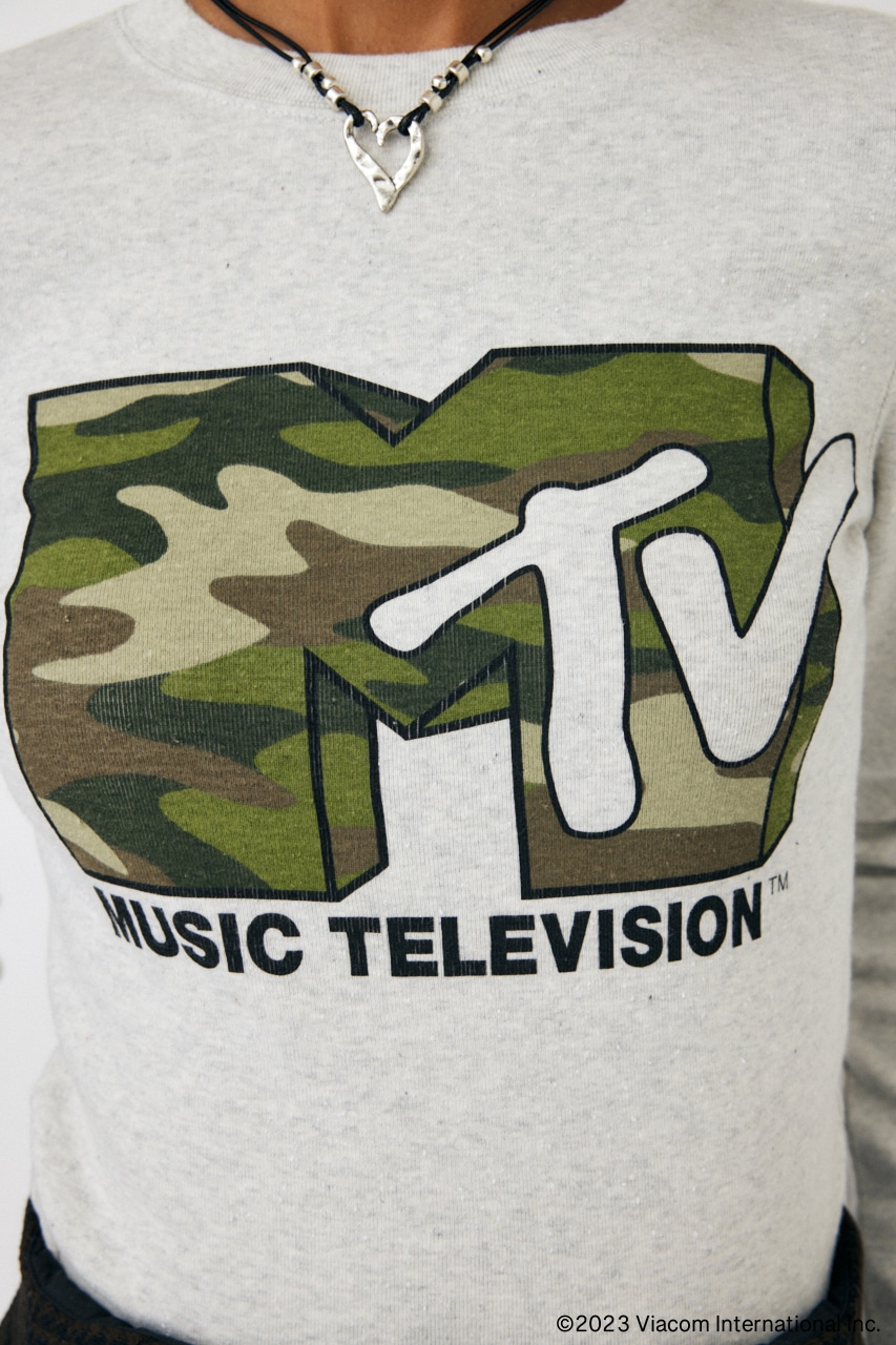 MTV TIGHT LS Tシャツ T.GRY FREE