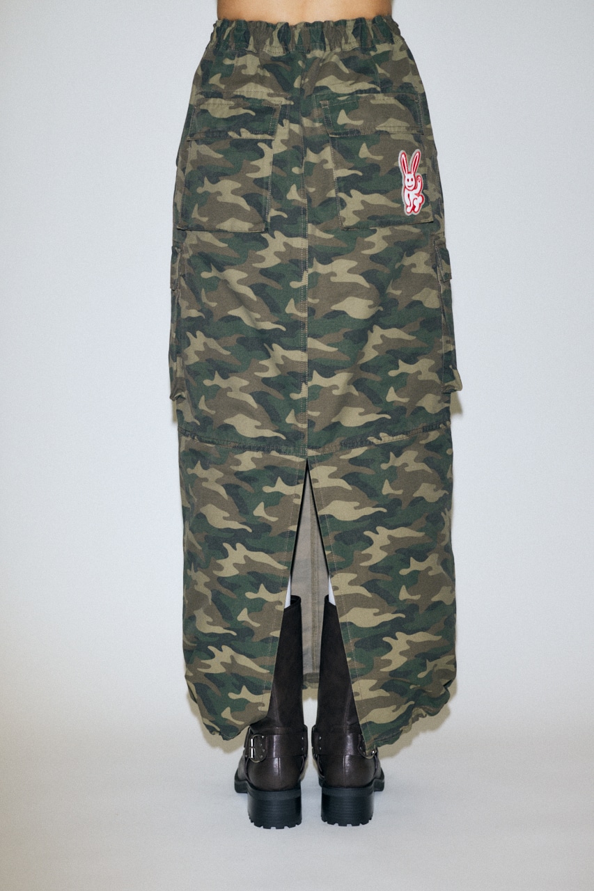 XG UTILITY CARGO スカート 柄GRN 2