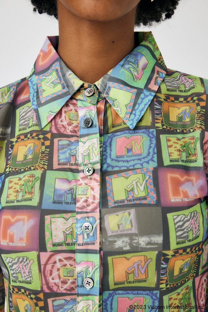 MTV SHEER シャツ Multi_1 FREE