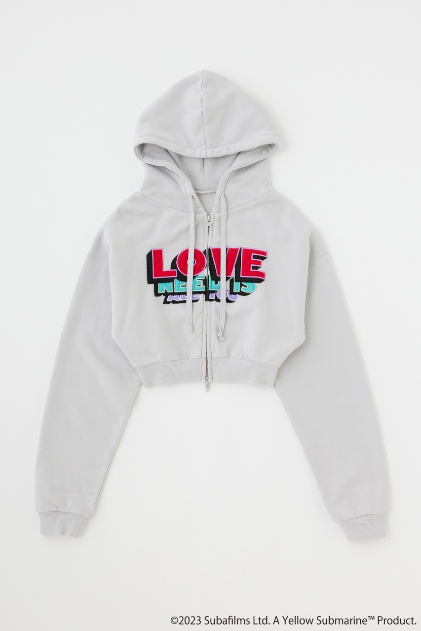 YELLOW SUBMARINE ZIP フーディー L/GRY FREE