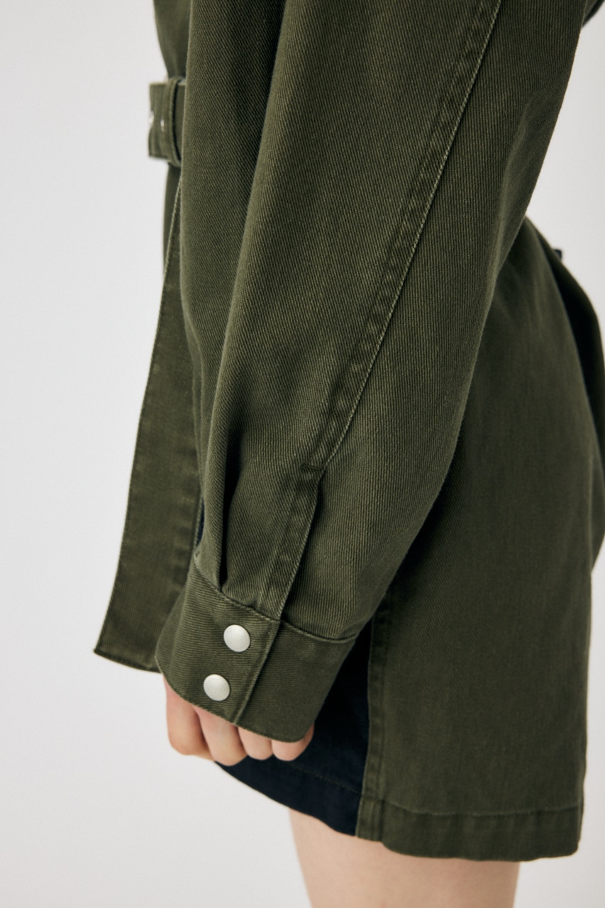 MOUSSY PATCH DETAIL ロンパース