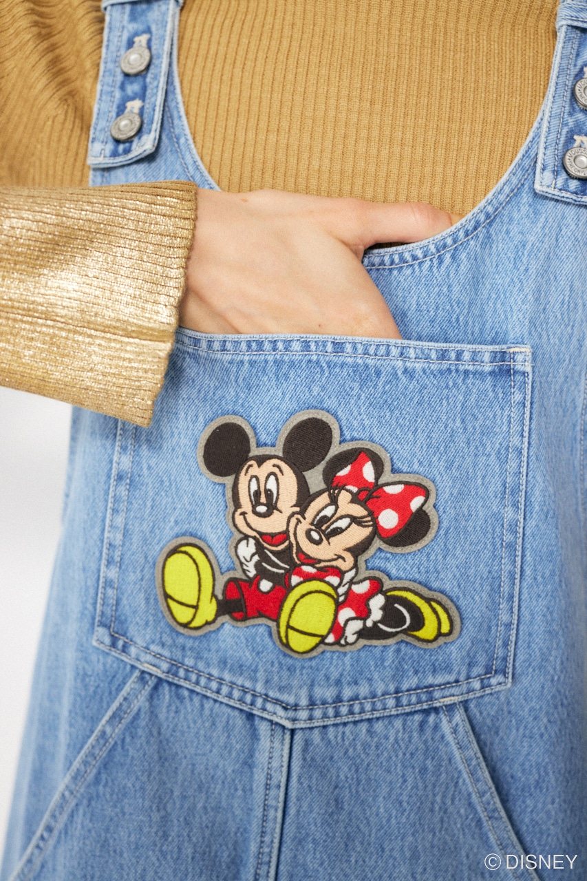 Disney SERIES CREATED by MOUSSY | MD DENIM JUMPER スカート