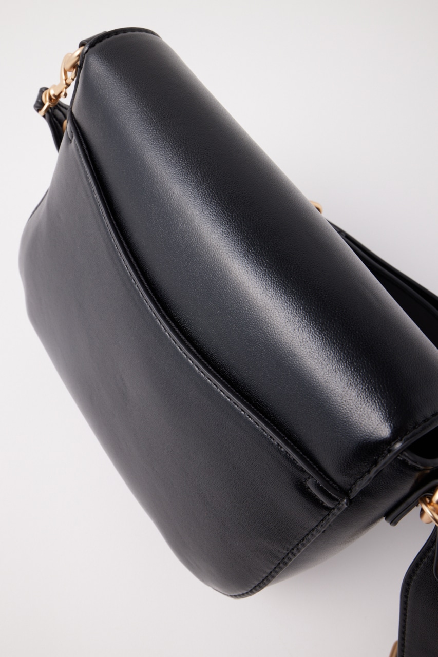 SADDLE SHOULDER バッグ BLK FREE