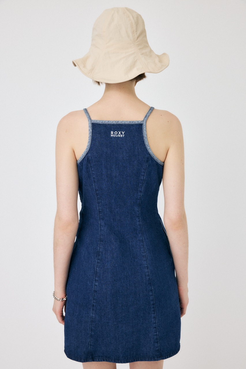 MOUSSY | ROXY DENIM CAMI ドレス (ワンピース(ミニ・ミディアム 