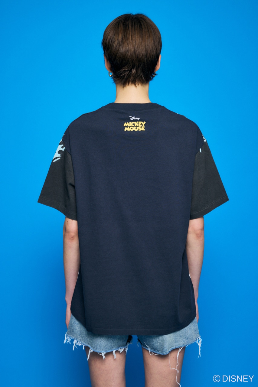 MD RETRO BIG Tシャツ / MICKEY BLK FREE