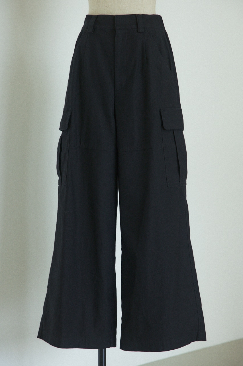 BLACK BY MOUSSY | wide military pants (パンツ ) |SHEL
