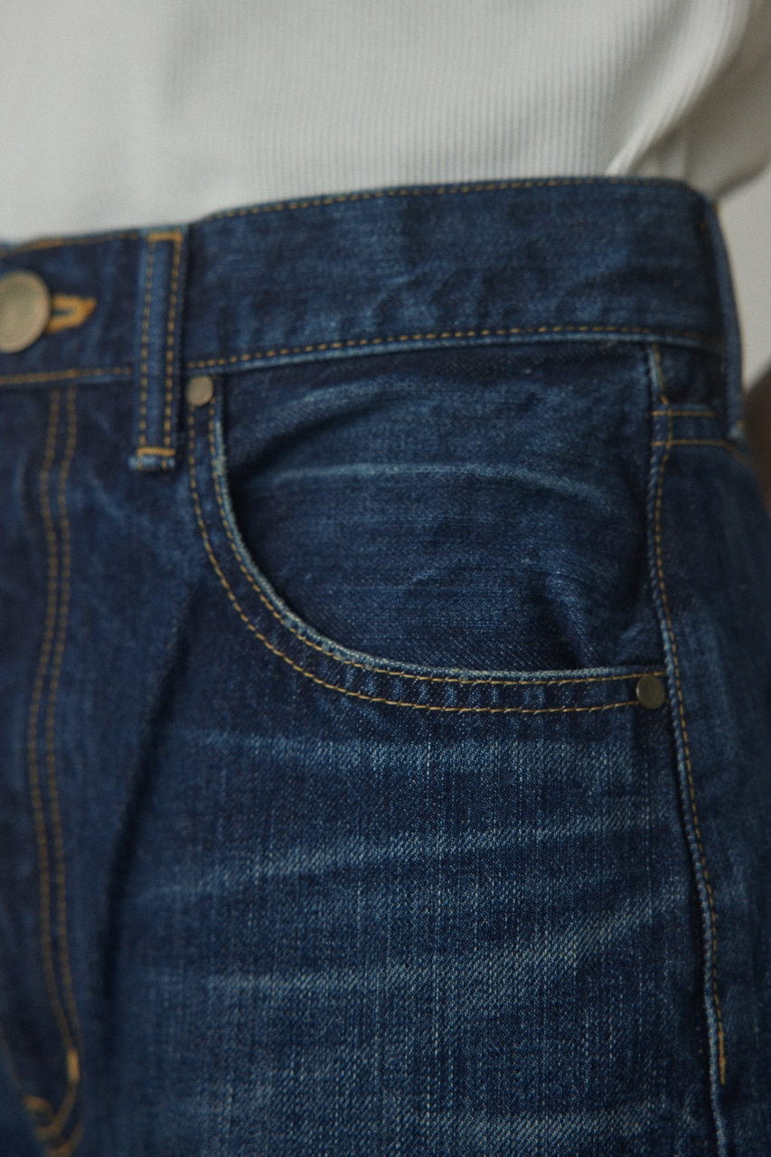 BLACK BY MOUSSY | □DRIP blue denim (ストレート ) |SHEL 