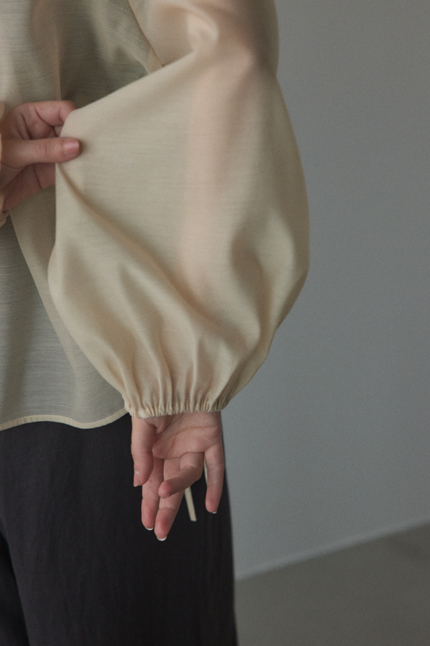 2way balloon blouse L/BEG FREE