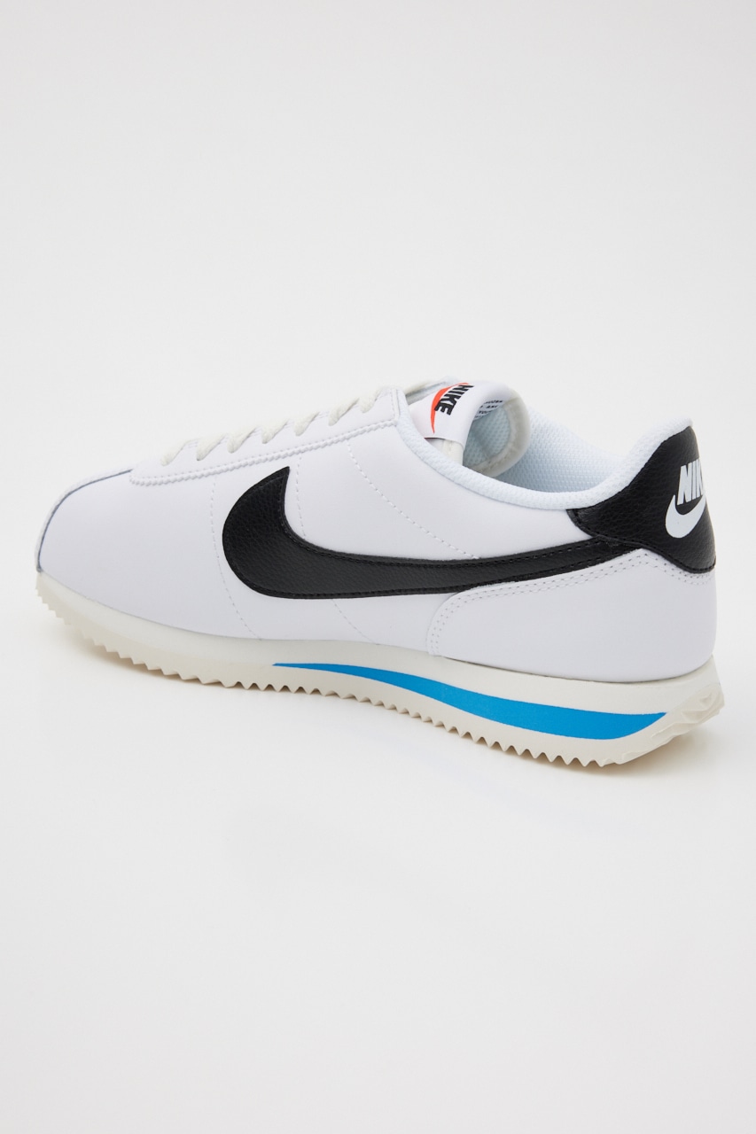 290センチワイズNIKE ナイキ 90S×FOOT ACTION LEATHER CORTEZ フットアクション別注 レザーコルテッツ ローカットスニーカー ブラック/パープル US9/27cm 902602-005 観賞用