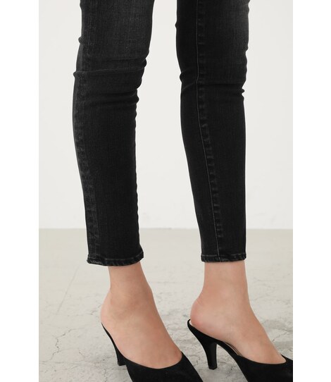 rienda | ターンカラーH／W DENIMアンクルパギンス (スキニー ) |SHEL  