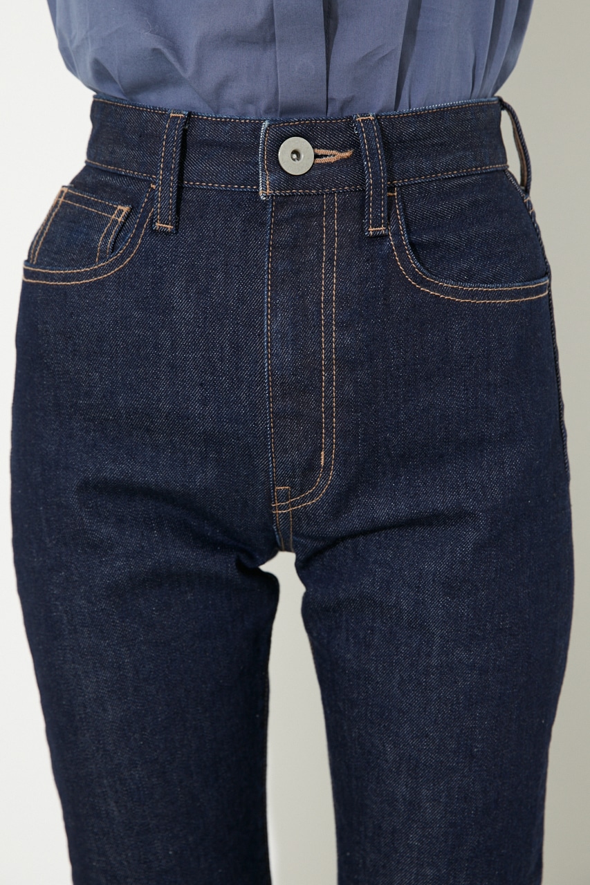 rienda | StraightストレッチカラーJ/W DENIM PT (ストレート ) |SHEL 
