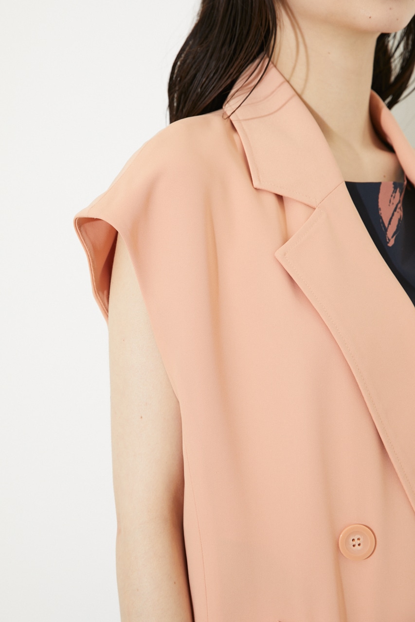 Wテーラードジレ Free L Org ベスト バロックジャパンリミテッド 公式通販サイト Shel Tter Web Store シェルターウェブストア