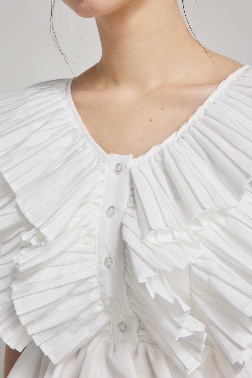 バックオープンペプラムBLS WHT FREE