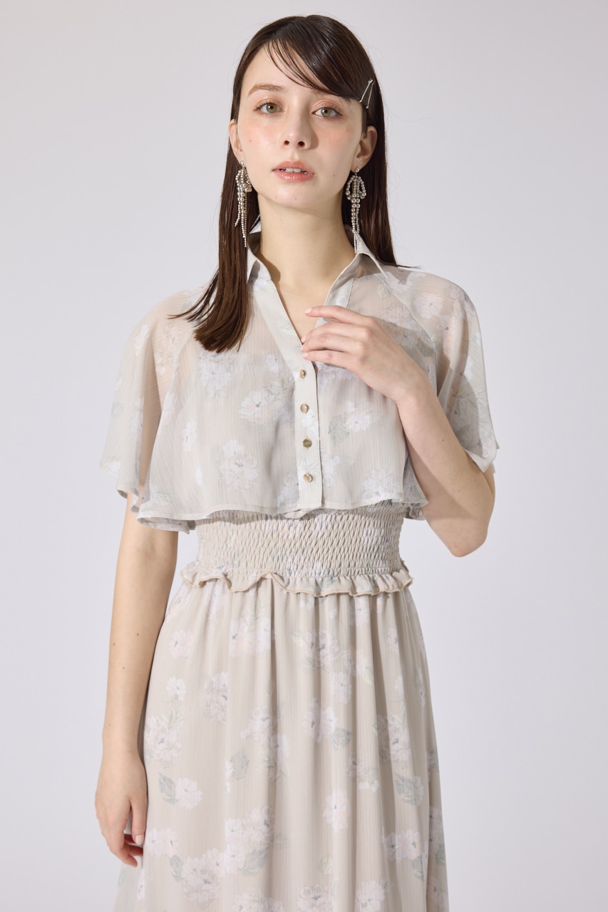 rienda | シャーリングワンピースセット (ワンピース(ロング） ) |SHEL 