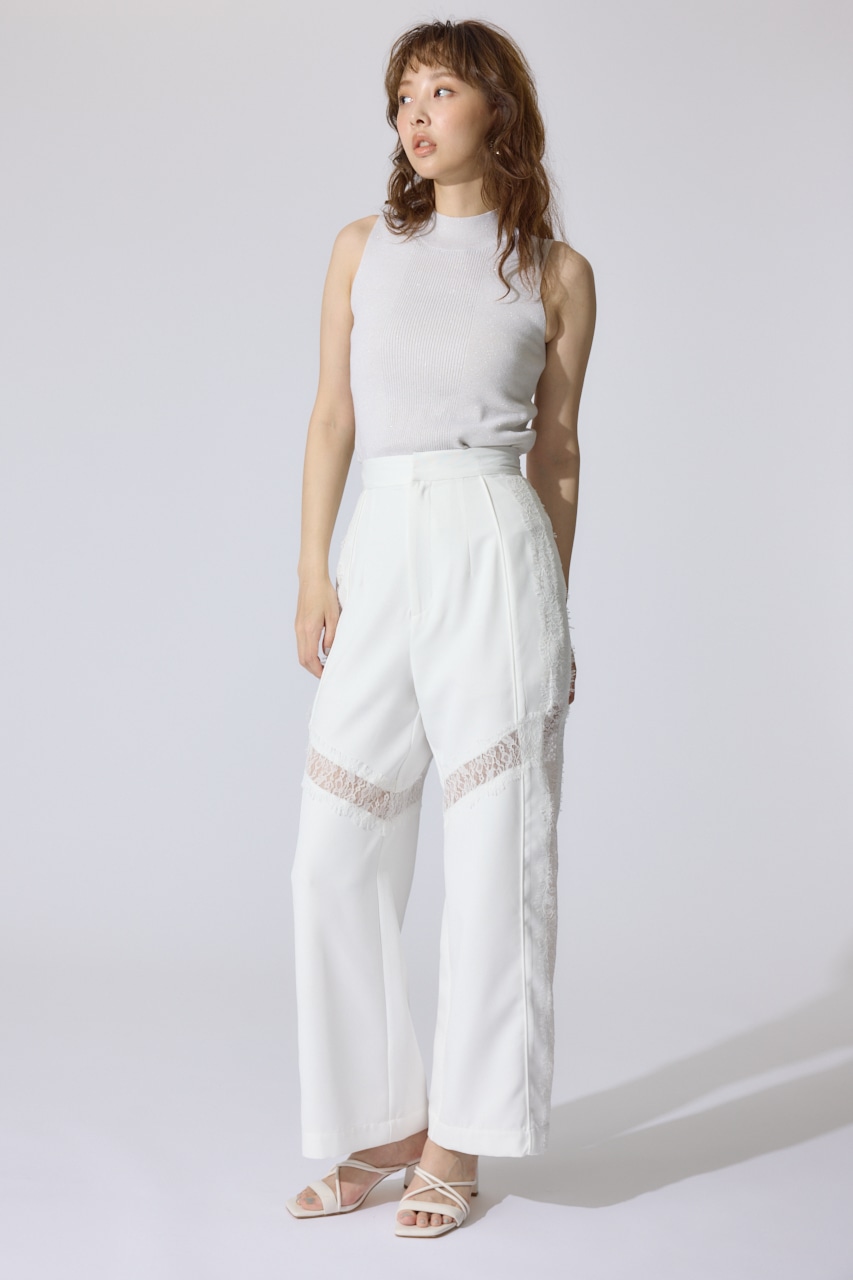 ウォッシャブルリブタンクトップ IVOY S