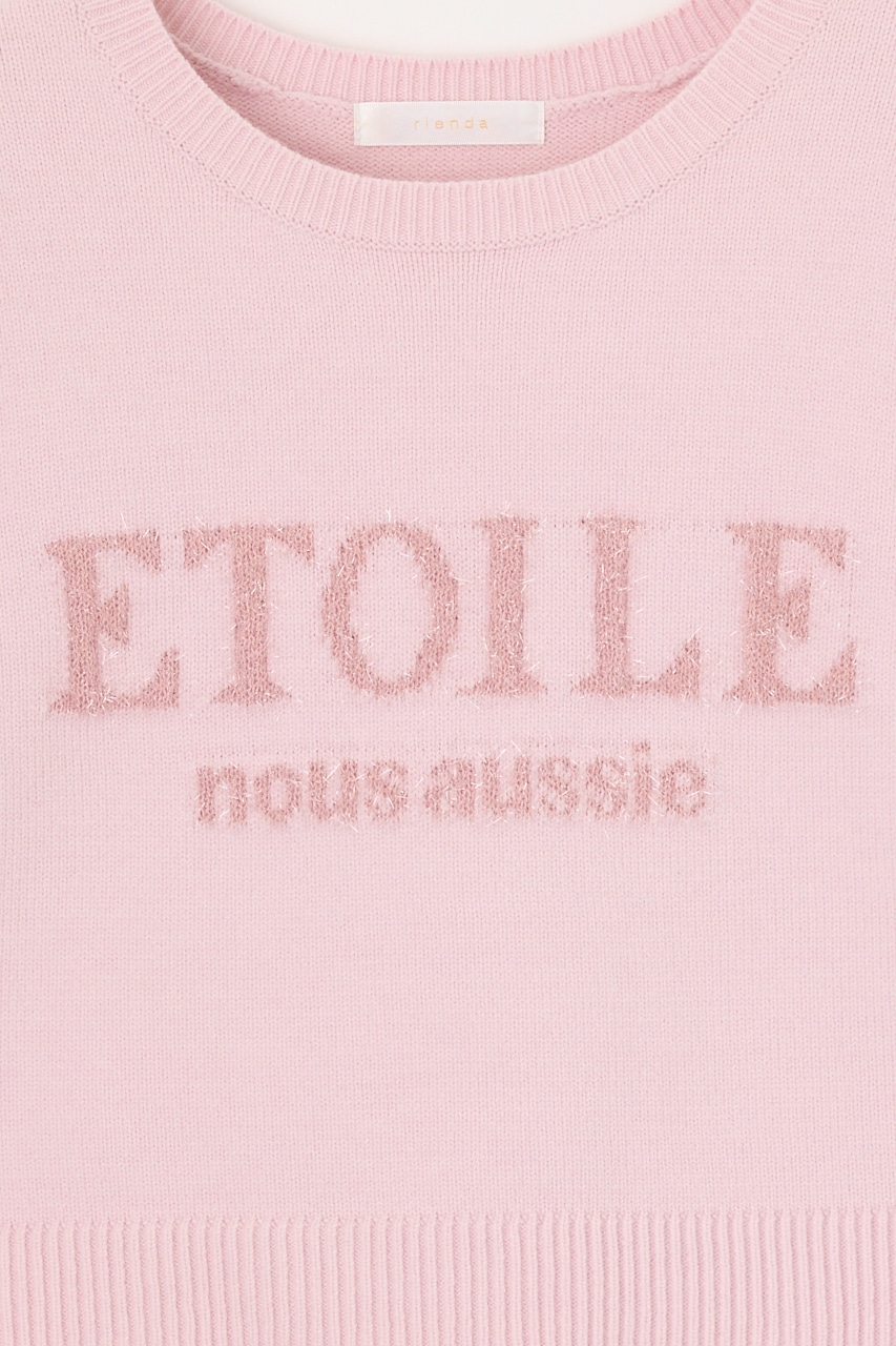 ETOILEジャガードニットトップス PNK FREE