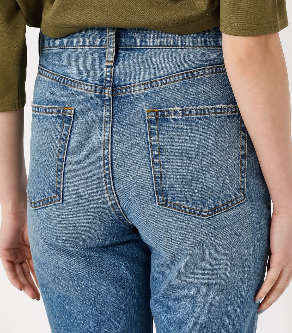 AZUL BY MOUSSY | HIGH WAIST DENIM FLARE (フレア ) |SHEL 