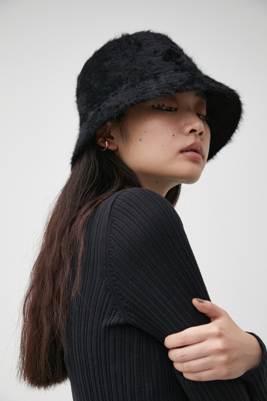 AZUL BY MOUSSY | SHAGGY BUCKET HAT (帽子 ) |SHEL