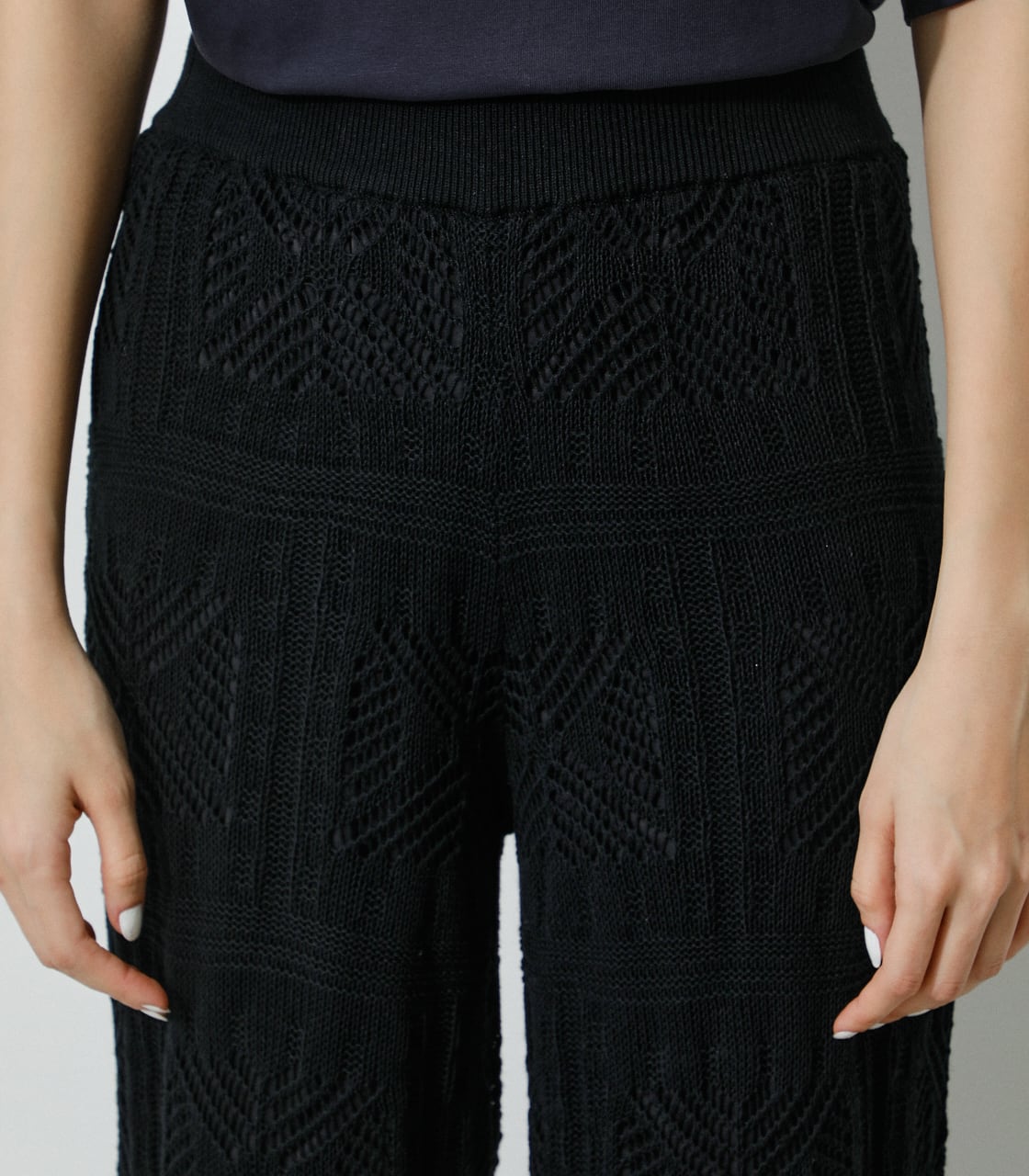 AZUL BY MOUSSY CROCHET KNIT PANTS (パンツ ) SHEL'TTER WEBSTORE