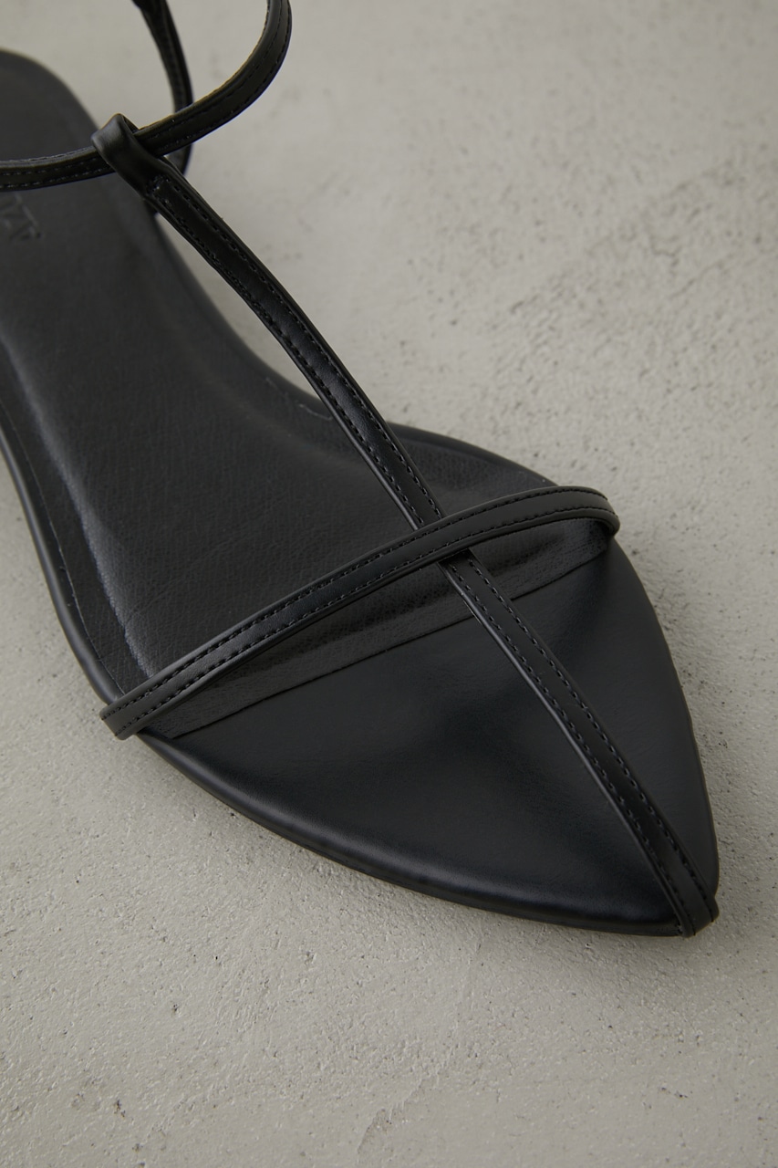 AZUL BY MOUSSY | T-STRAP POINTED TOE SANDALS (サンダル ) |SHEL 