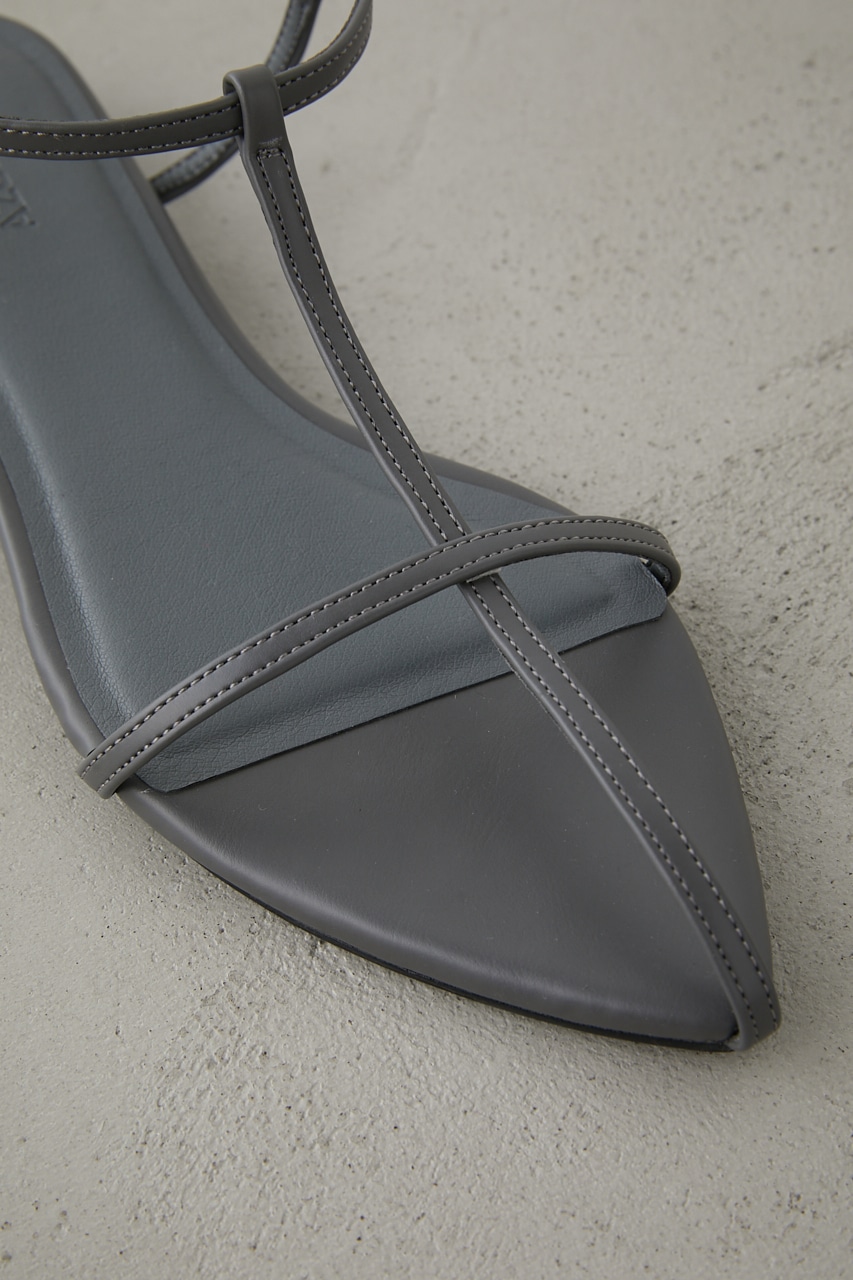 AZUL BY MOUSSY | T-STRAP POINTED TOE SANDALS (サンダル ) |SHEL 