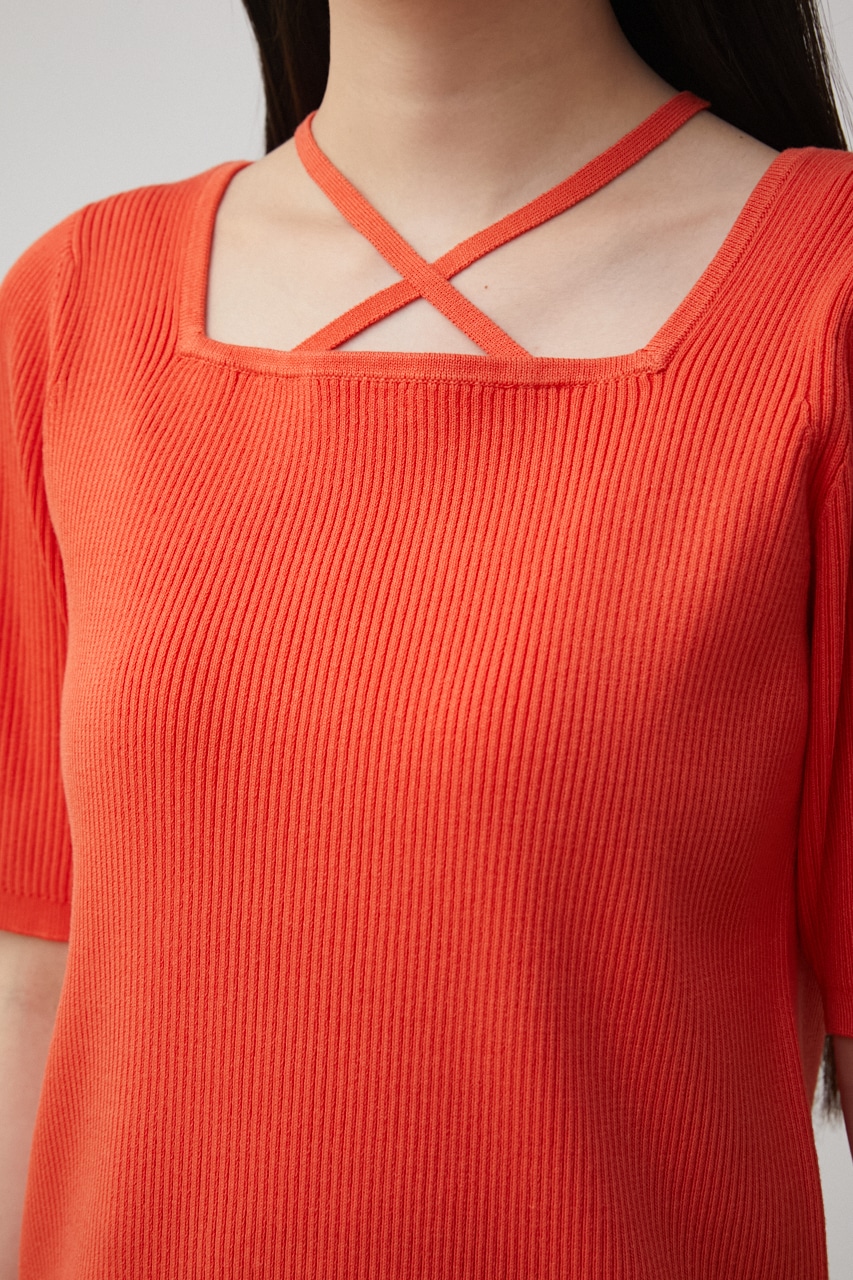 AZUL BY MOUSSY STRING DESIGN KNIT TOPS (ニット ) SHEL'TTER WEBSTORE