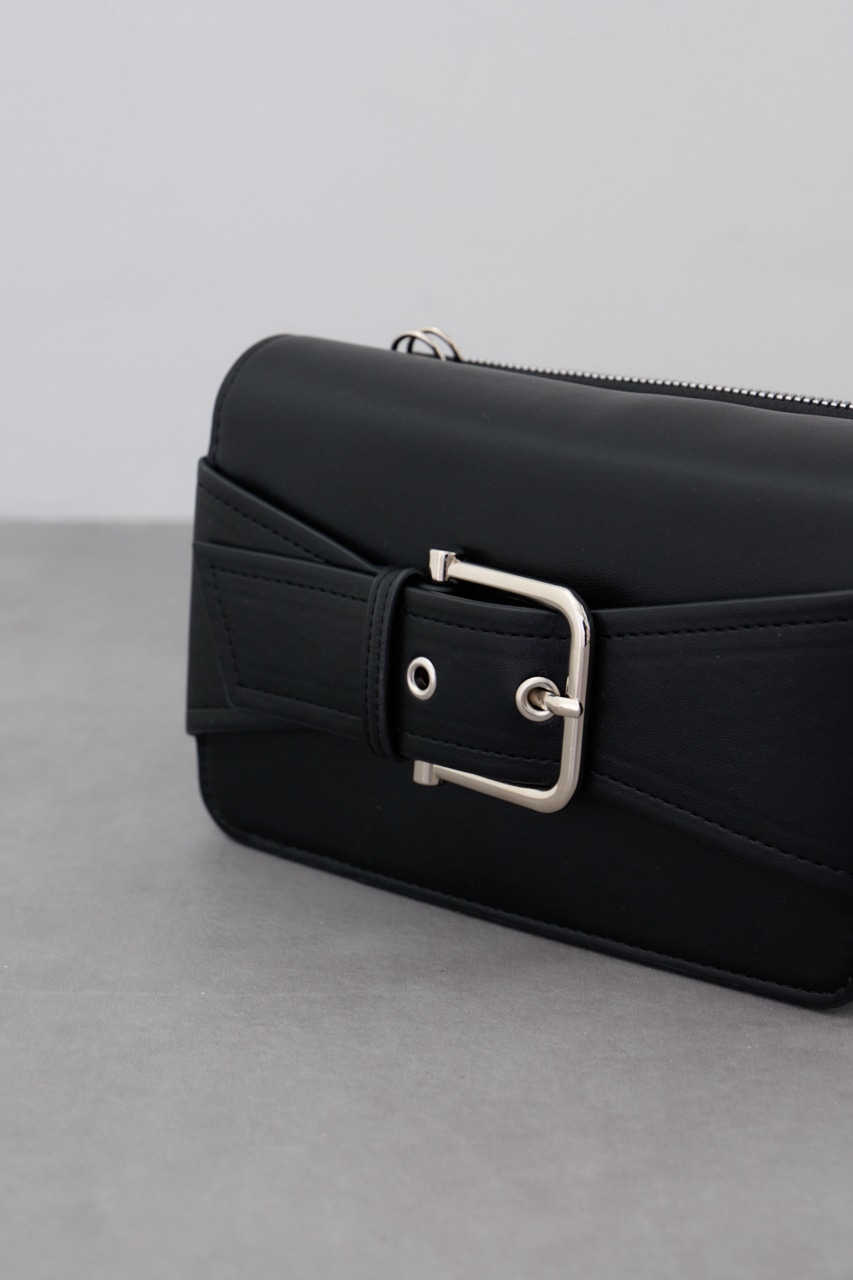 ビッグバックルウォレットバッグ BLK FREE