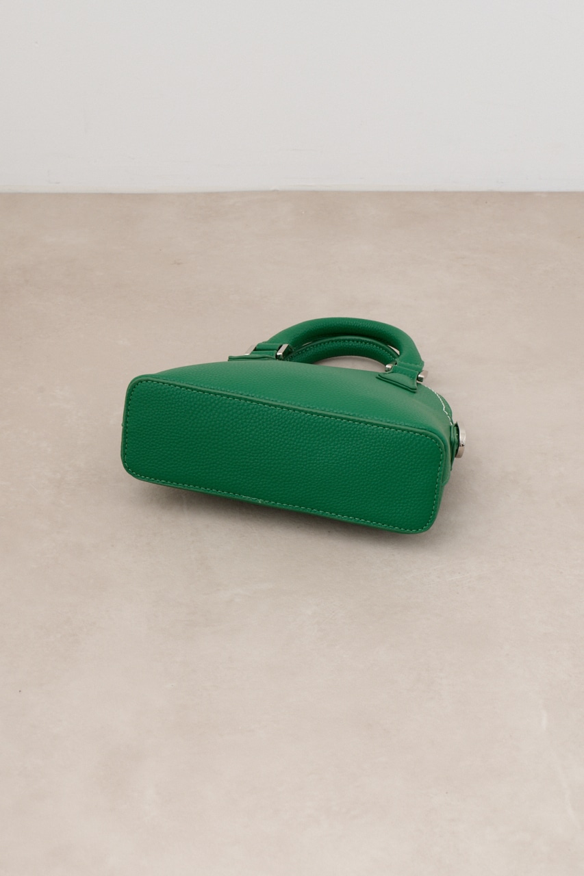 ダブルジッパーミニバッグ M/GRN FREE