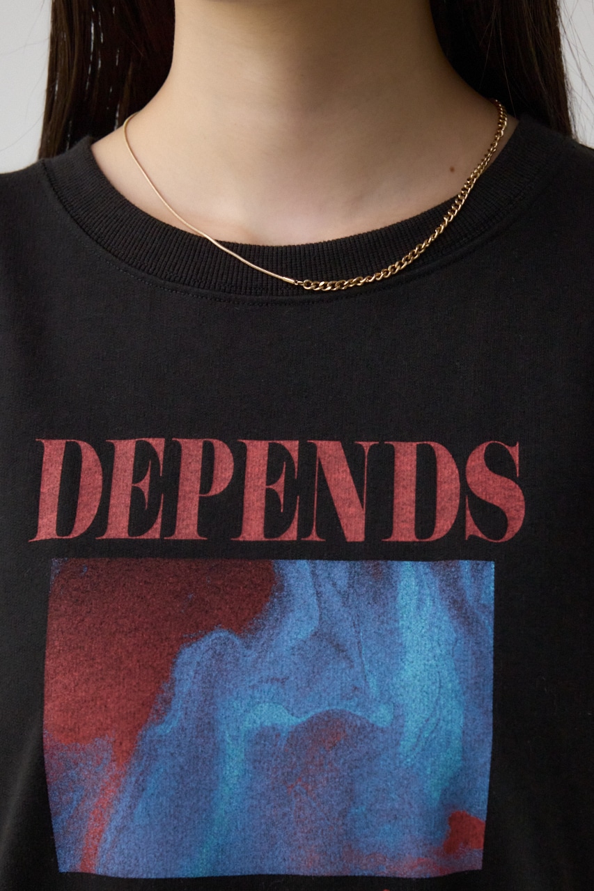 ビンテージプリントウラケプルオーバー 柄BLU FREE