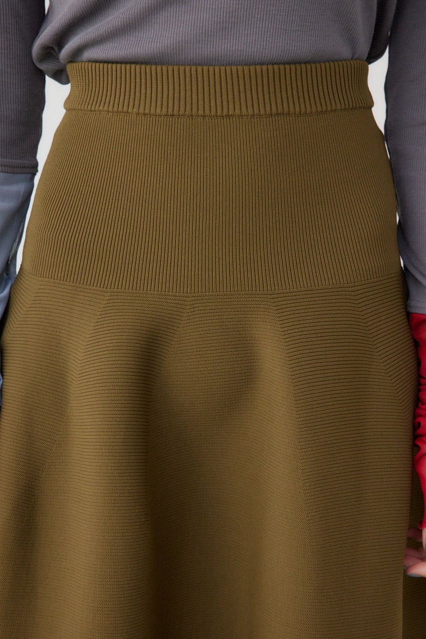 【PLUS】コクーンフォルム2WAYスカート KHA S