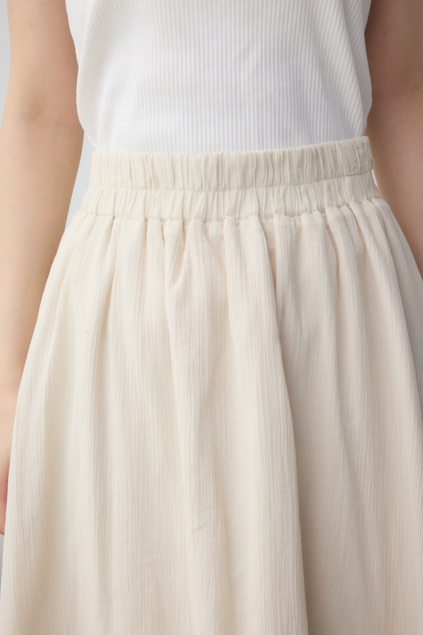 コットンボイルフレアスカート IVOY FREE