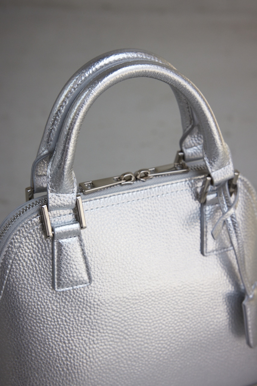 ダブルジッパーハンドバッグ SLV FREE