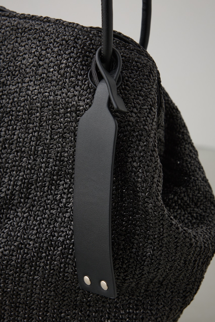 チャームセットメッシュトートバッグ BLK FREE