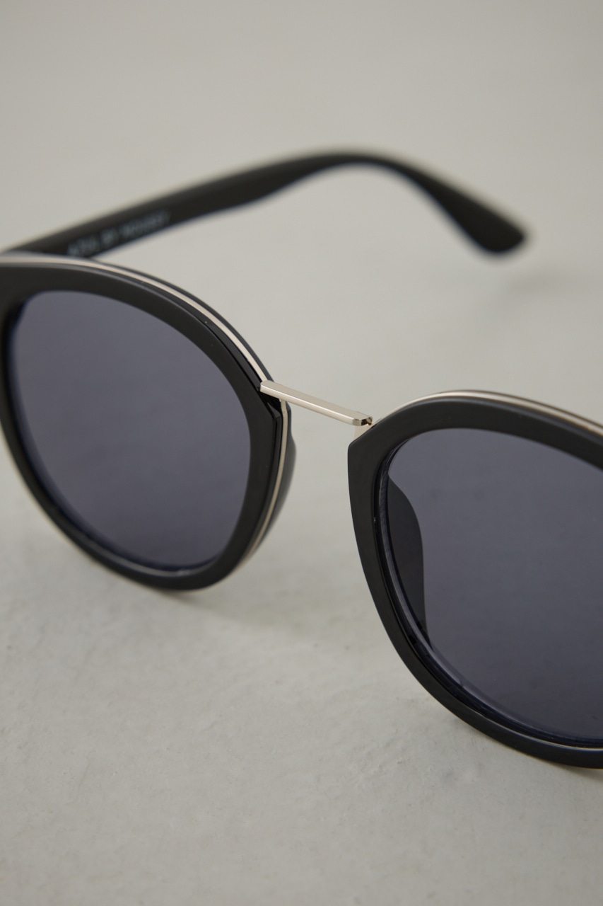 メタルブリッジウェリントンアイウェア BLK FREE