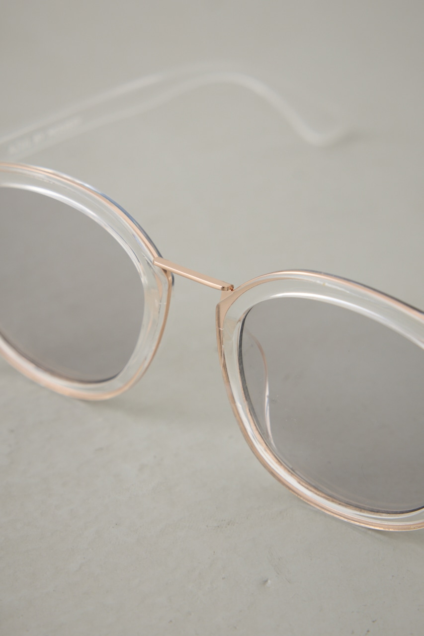 メタルブリッジウェリントンアイウェア CLR FREE