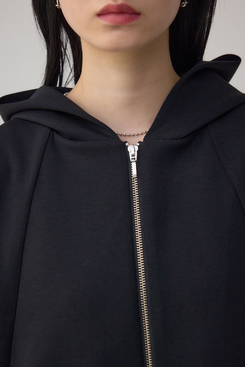 デザインポンチパーカー BLK FREE