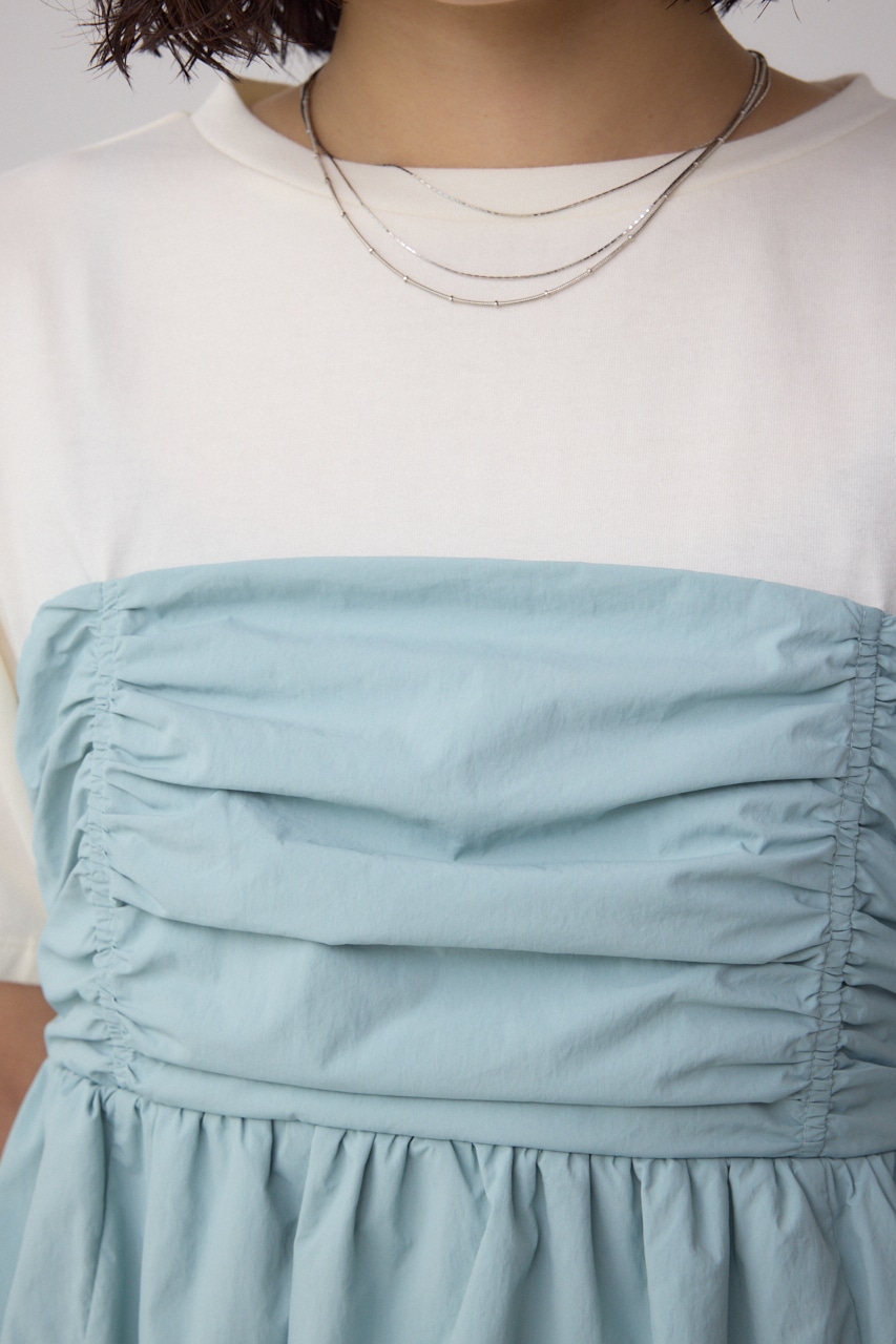 ペプラムバルーントップス L/GRN S