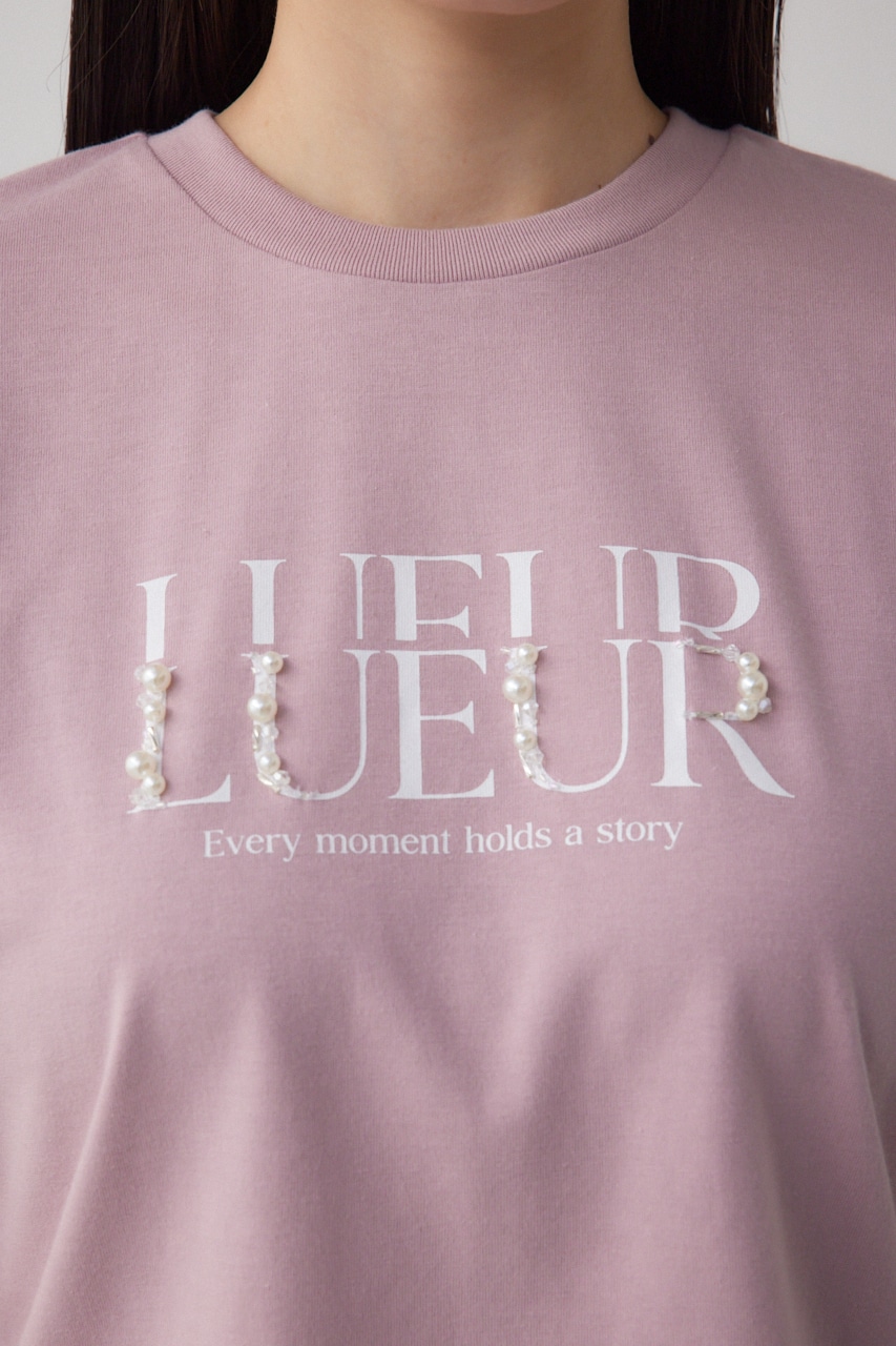 ジュエリーアソートプリントTシャツ L/PNK FREE